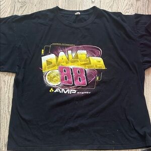 Black Dale Jr. Graphic T-Shirt